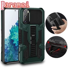 

Shockproof Phone Case For Samsung S20 FE S21 Plus S22 Ultra Strong Anti-Fall Bracket Protective Cover For Galaxy S30 Ultra S21FE