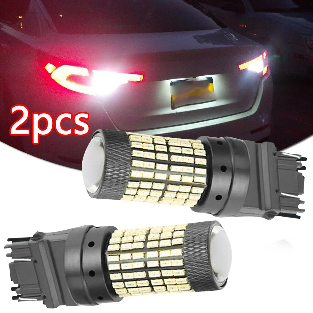 

Светодиодная лампа заднего хода, белая, 6000K, 48 Вт, 144SMD 3157, 12 В, 2 шт.