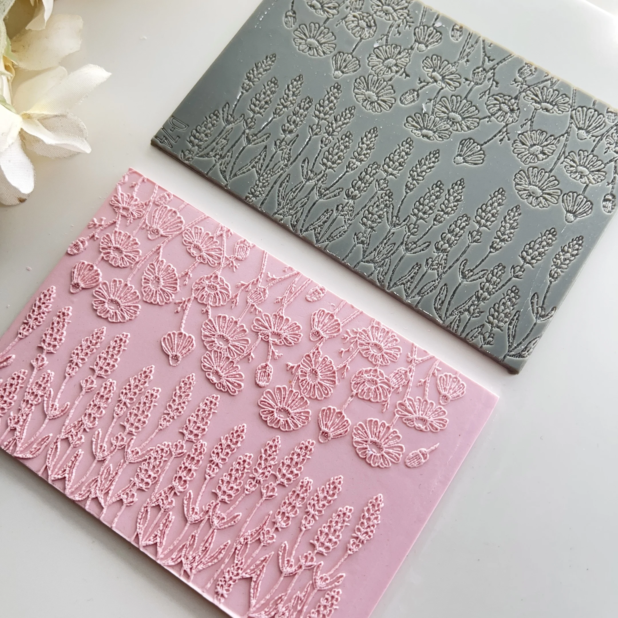 Texture Polymer Clay Mat Simple Texture Sheet Silicone Mold for DIY Earring Jewelry Soft Pottery Earrings Polymer Clay Cutter