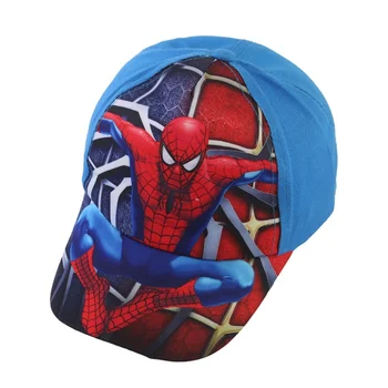 Fashion Spider Man baseball caps for boys and girls, superhero merchandise, role-playing props, children's gifts, sun hats