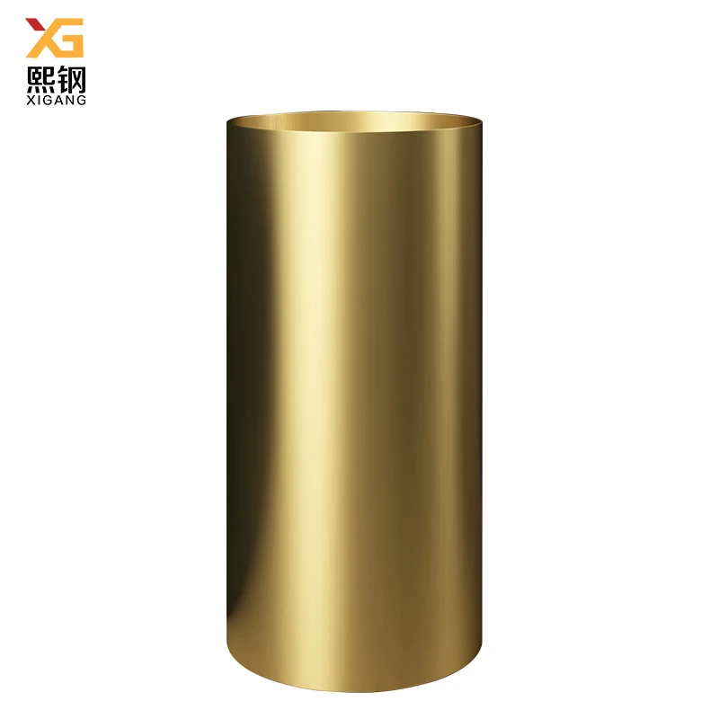 

Раковина колонкового типа из нержавеющей стали, Женская Роскошная, Золотая раковина для отеля, цилиндрическая раковина