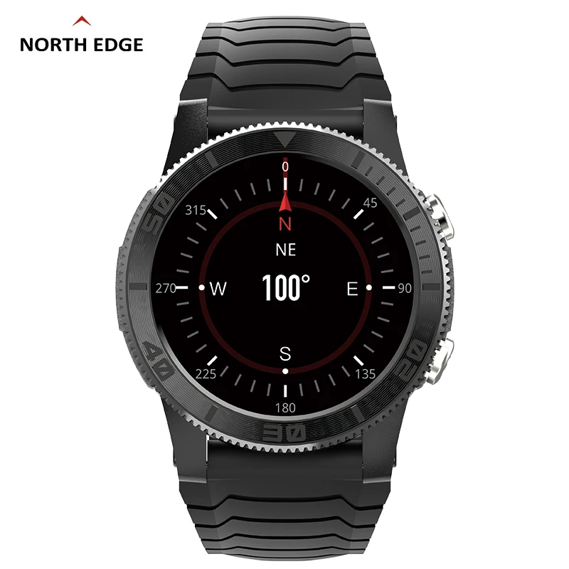 

NORTH EDGE X-TREK Men Sports Smart Watch GPS 360*360dpi Heart Rate SpO2 VO2max Stress 120 Sports Mode Smartwatch For Android IOS