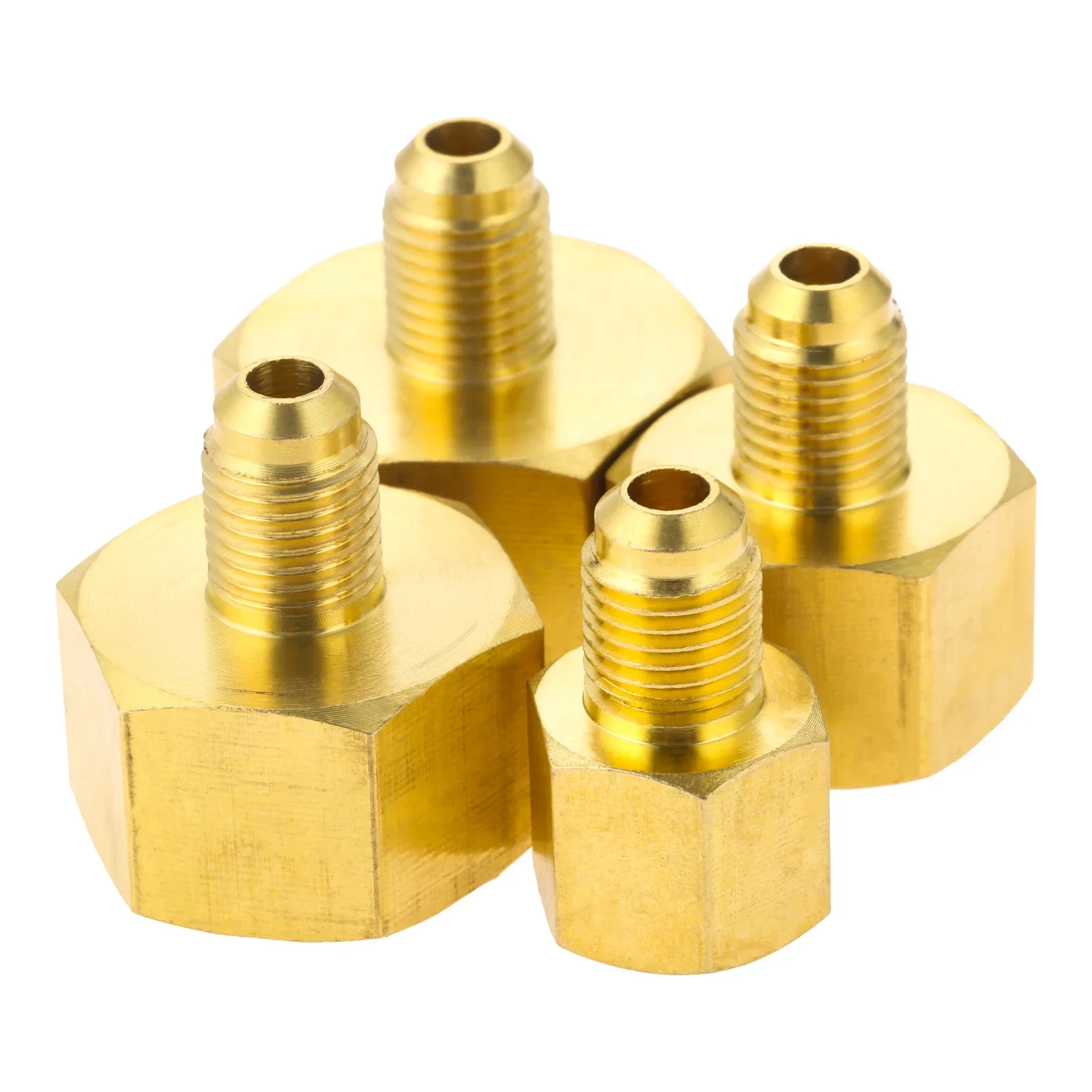 Riduttore Filettatura 1/8 A 1/4 Adattatore NPT Da 1/8 A 1/4 In Ottone - Riduttore Per Tubi, Resistente Al Calore Adattatore Universale - Foto 11