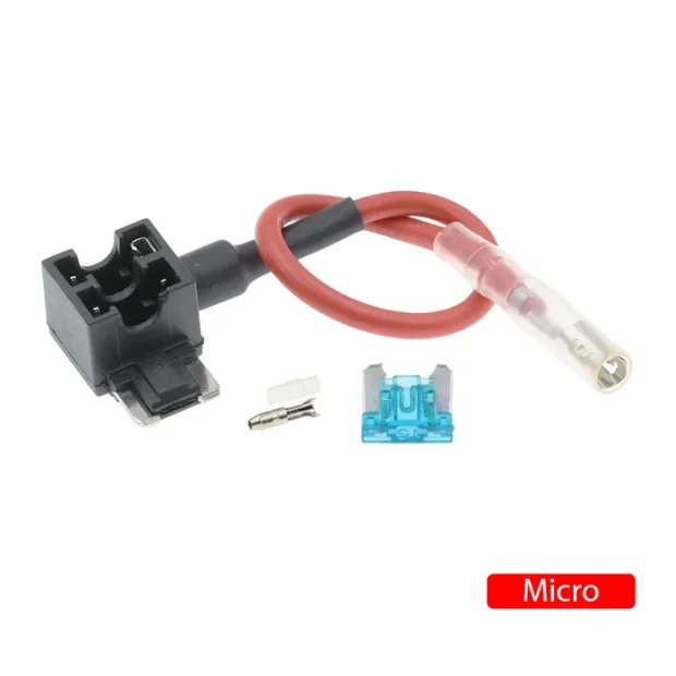 10x Portafusibile Automatico Auto 12V Fusibile Supporto Automatico MAX - Foto 13