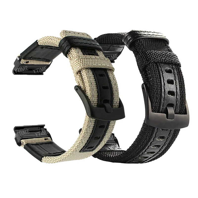 

Ремешок нейлоновый для смарт-часов Garmin Forerunner 955 965, быстрая посадка, 22 мм, браслет для Fenix 7 6 5/MARQ/Instinct/Epix Gen 2