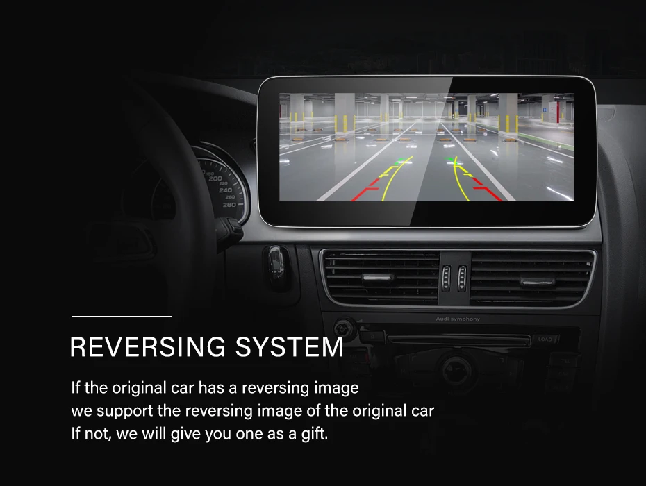 Snapdragon665 Android13 Wireless AUTO Carplay For AUDI A4 A5 B8 Car Video Player