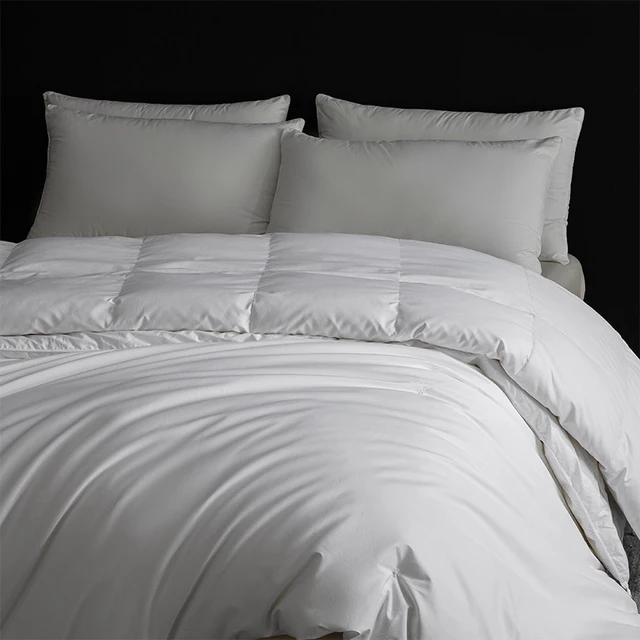 Combo 3 en 1 pour toutes saisons : couette amovible en duvet d'oie et en soie – Utiliser ensemble/séparable, 200 x 230 cm 5