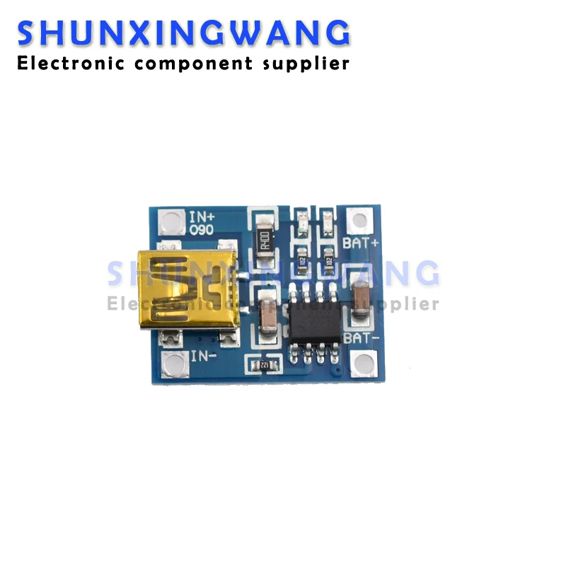 5 Pz Micro USB 5 V 1A 18650 TP4056 Modulo Caricatore Batteria Al Lio Scheda Di Ricarica Con Protezione Doppie Funzioni 1A Li-Ion - Foto 8