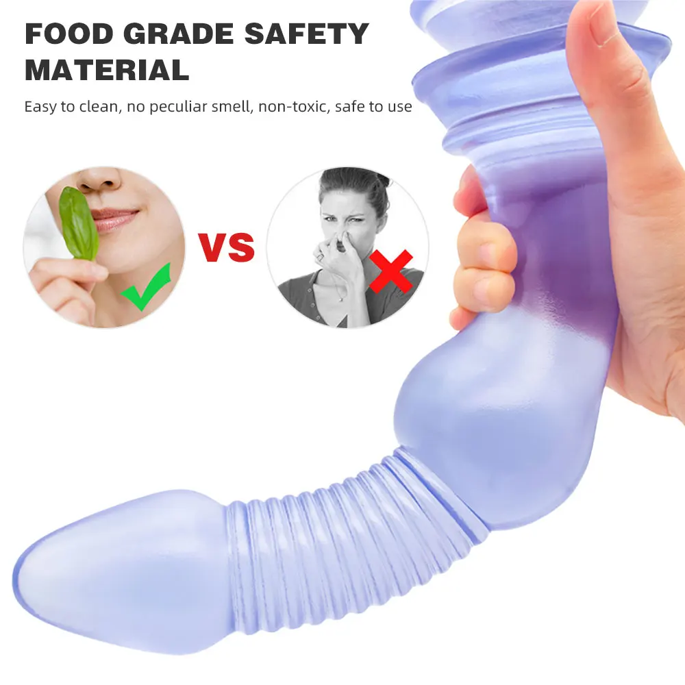 Prostate massager for men and women Silicone Large Unisex Huge Dildo Suction Cup | eBay Prostate massager for men and women Silicone Large Unisex Huge Dildo Suction Cup | eBay