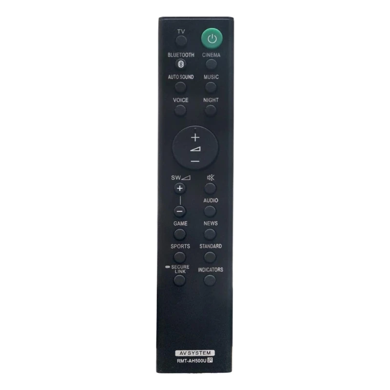

English Version Remote Control RMT-AH500U for SA-S350 WSD35 SD35 System