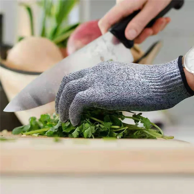Thickened  Anti cutting Wear-resistant Vegetable Cutting Gloves Anti-cutting Gloves Labor Protection Grade Construction Site