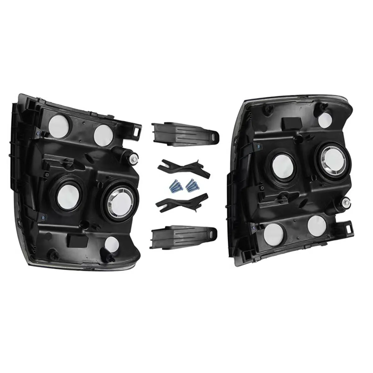 공장 자동차 전조등 램프, GMC Sierra 전조등, 할로겐 어셈블리, OEM No GM2502283, 2007-2013 년