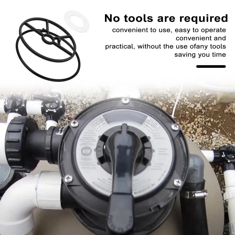 Elastic Valve O-ring Pool Spa Replacement Parts Valve Rebuild Kit for Varifloxl 1-1/2 Ring Gasket Multiport Sp-714t