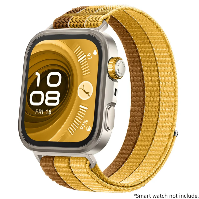 Field Nylon Loop Strap - Woven Sports Smartwatch Wristband Bracelet