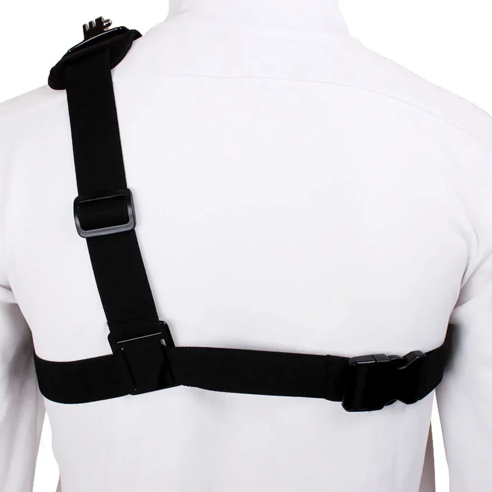 Harnais d'épaule pour GoPro, sangle de poitrine réglable, accessoire caméra sport