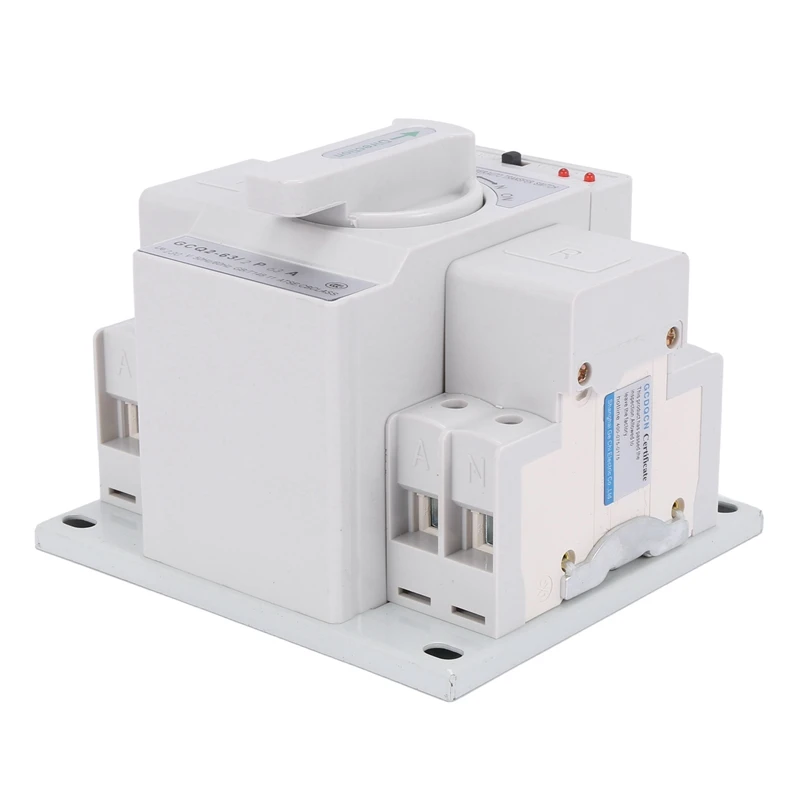 

5X Dual Power Automatic Transfer Switch 2P63A Switch Gear Switch Cb Class Ats Home Single Phase 220V