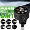 6 In 1 Car Wash Universal Nozzle Multi-function High Black Cleaner Gun Water Pressure Cordless Washer Parts 1