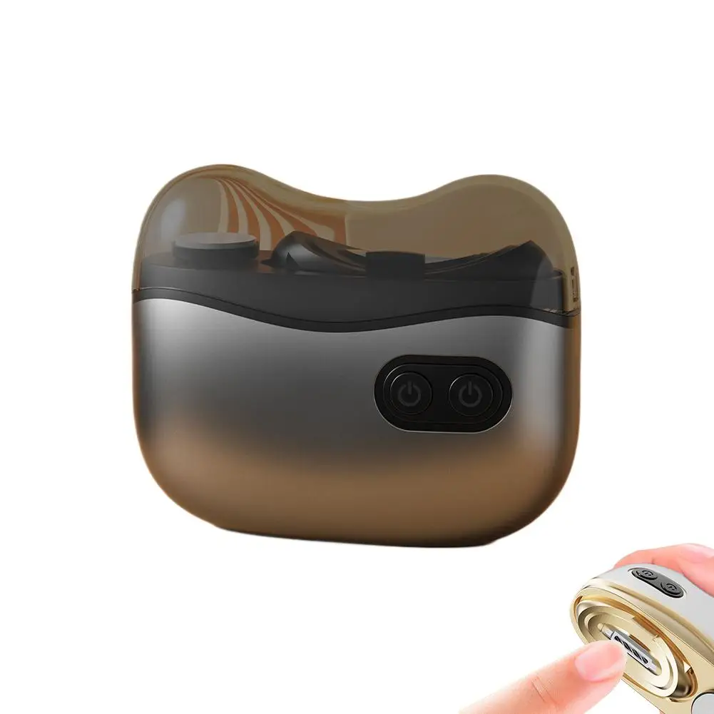 2 In 1 Electric Nail Trimmer And Buffer USB Rechargeable Waterproof Quiet Motor For Home Travel Toenail Fingernail Care_voghion.com