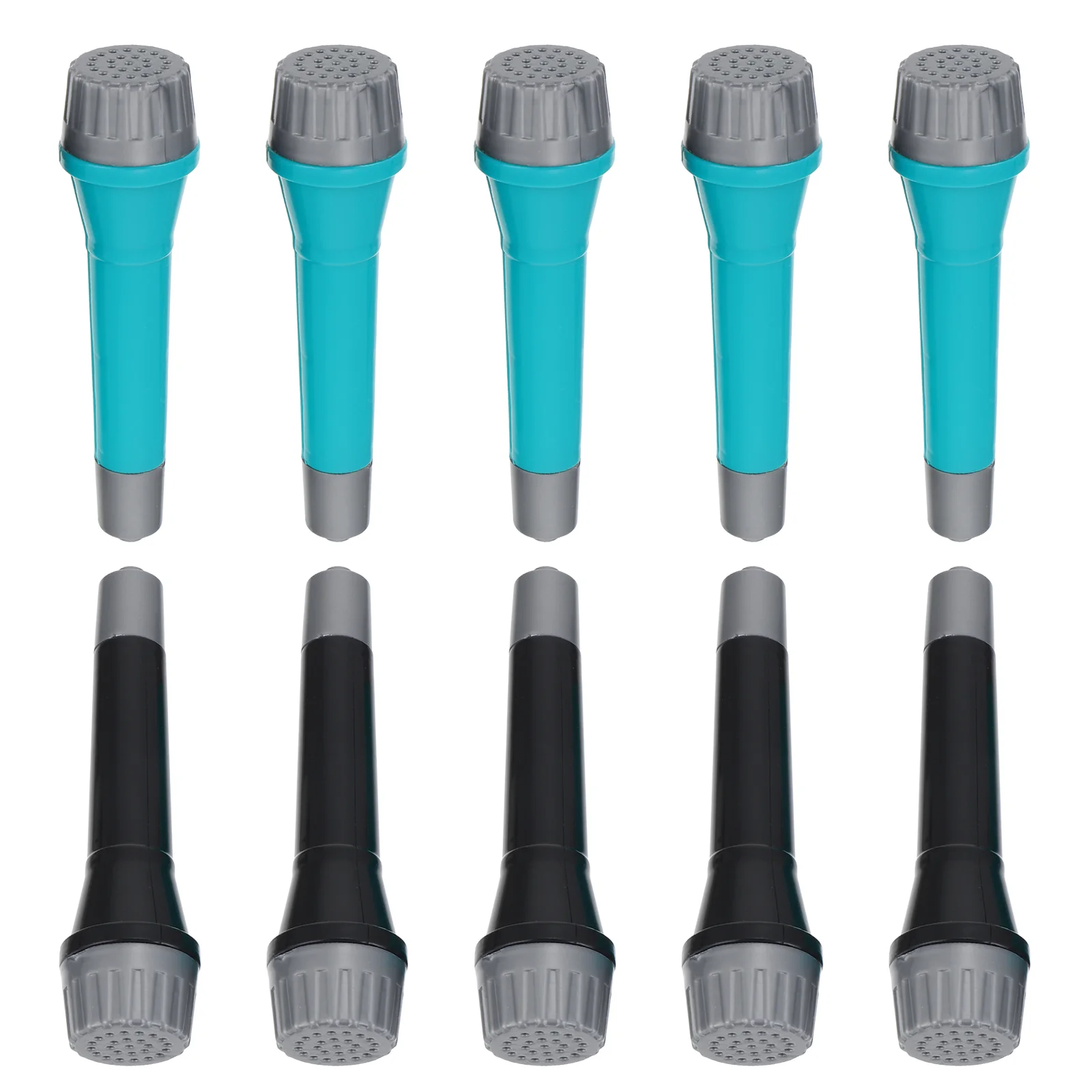 

Simulated Microphones Toys Children Enlightening Playthings Educational Toys Plastic Microphones Pretend Play Prop
