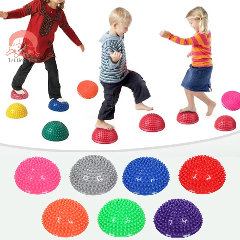 

Kids Balance Toy Balance Stepping Stone Durian Balance Ball Kids Sensory Balance Toy Autism Toy Fitness Massage Yoga Ball Games