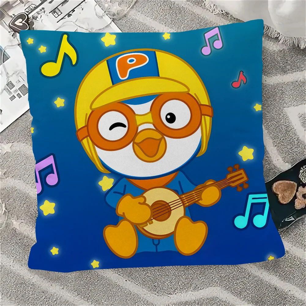 thumbnail image 1 of Funda de cojín Funda de almohada Funda de almohada Funda de almohada Fundas de cojines Pororo Penguin Fundas de almohada para cojines de sala de estar, 1 of 5