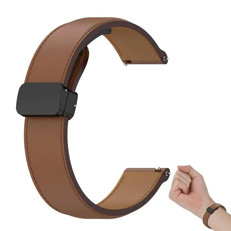 

Ремешок из натуральной кожи для Samsung Galaxy Watch 6 Band 20 мм, классический браслет для Galaxy Watch 6