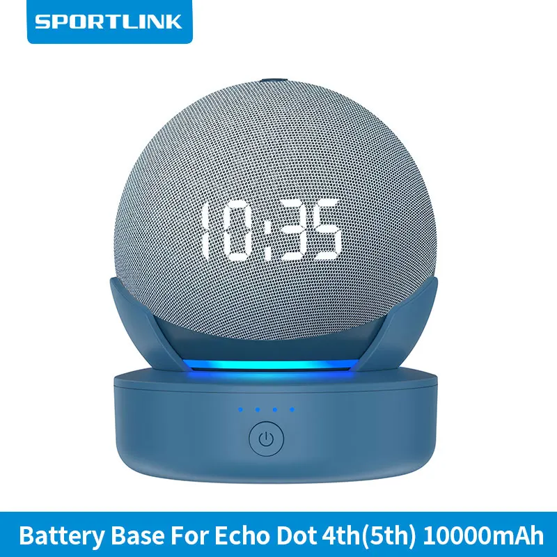 Asistente Virtual Alexa Echo Dot Con Reloj Dot 4th Gen Echo Dot