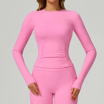 T-shirt Sport Femme Manches Longues - Séchage Rapide