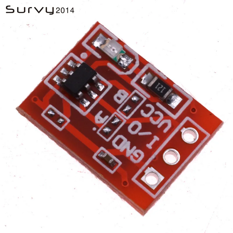 

5pcs NEW TTP223 Touch button Module Capacitor type Single Channel Self Locking Touch switch sensor diy electronics
