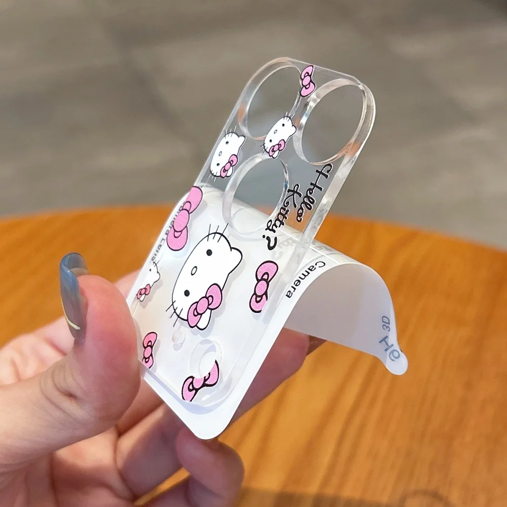 Charming Cartoon Camera Lens Protector Film – HD Protective Glass, Full Coverage