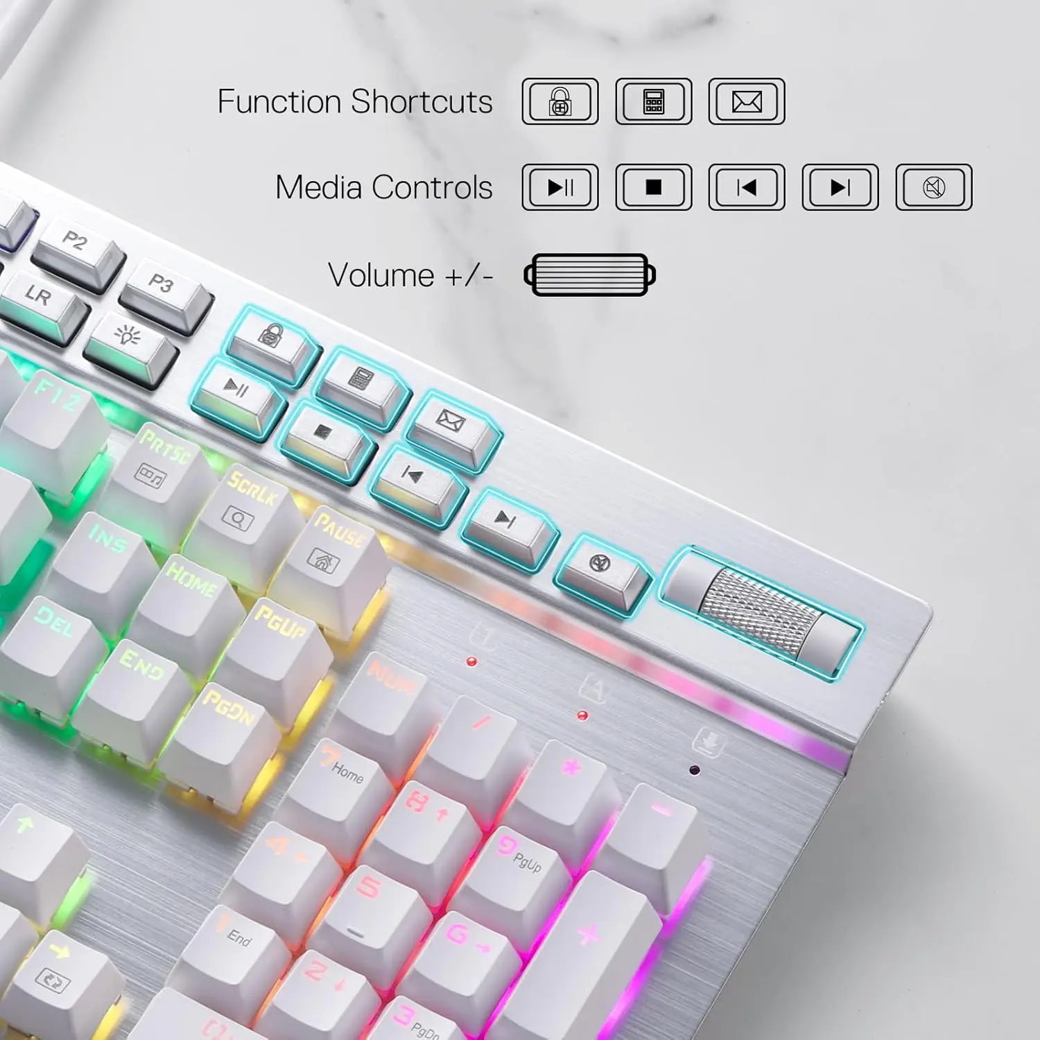 Redragon K550 RGB Keyboard 6