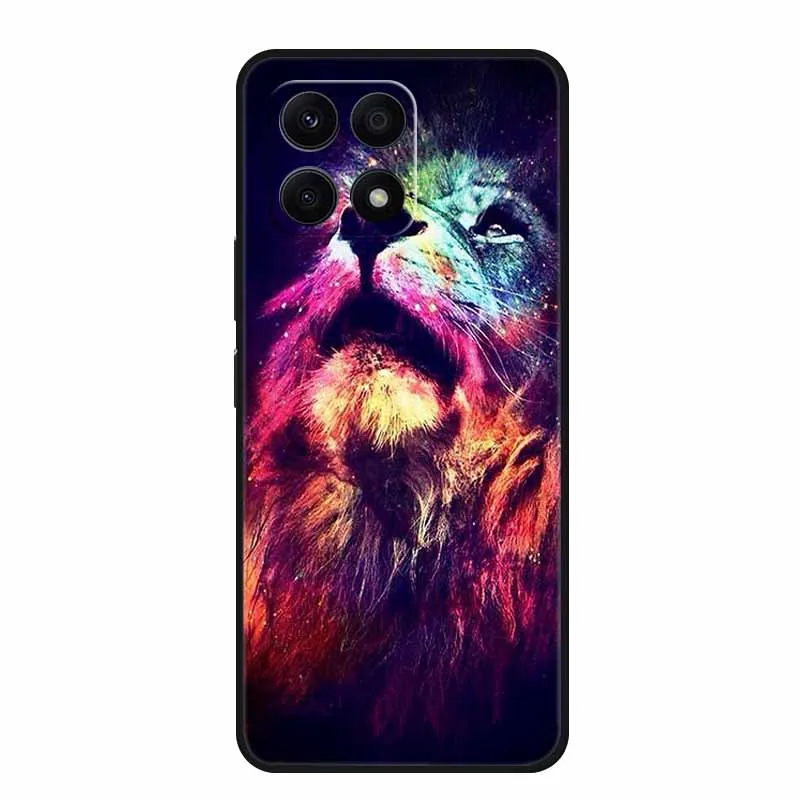 Lion Wolf TPU Silicone Protective Case - Soft Printed Cover