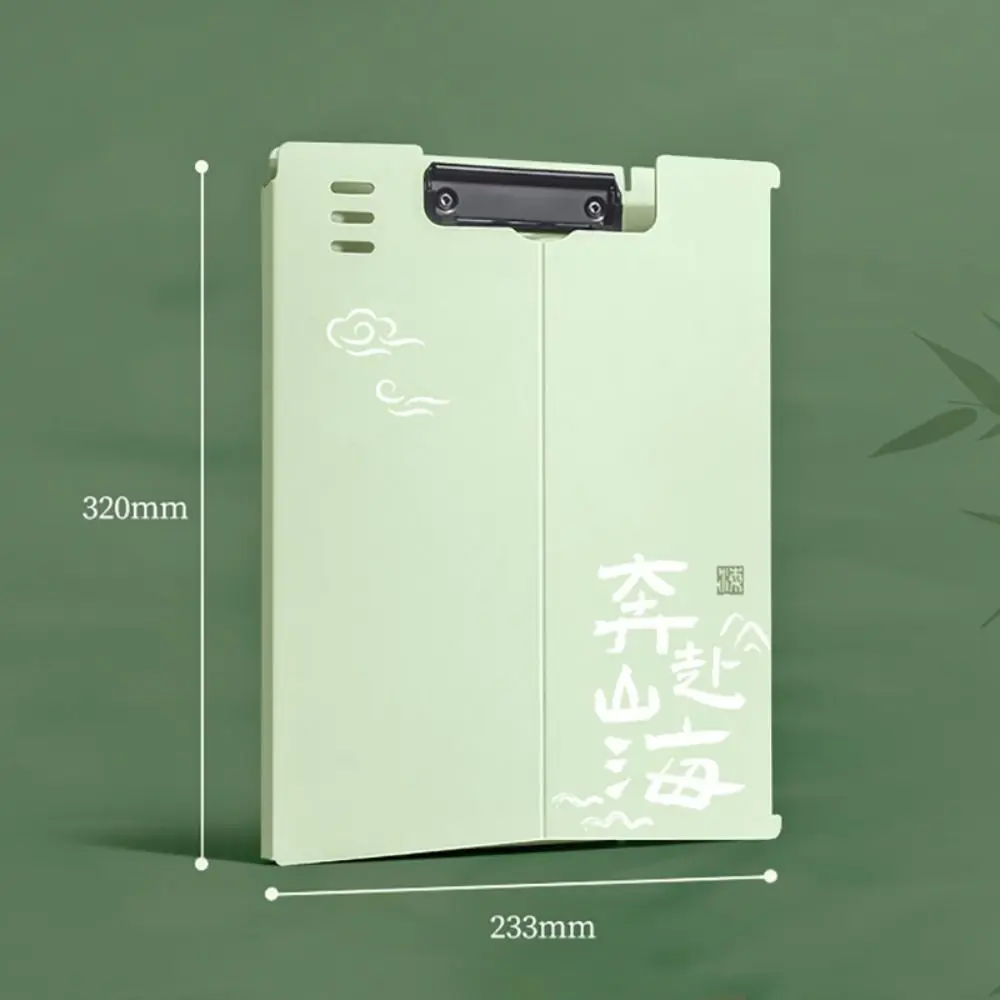 Dual-use Vertical Plate Clamp Vertical Multifunction A4 File Folder Test Paper Storage Organizer School Office business folder
