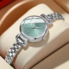 CURREN-Elegant Dress Watch for Women, Luxurious and Exquisite, 28mm Dial with Shinning Rhinestone, Quartz Wristwatch, New 1