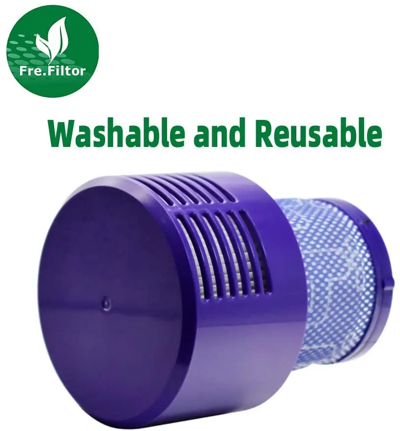 Washable Big Filter Unit For Dyson V10 Sv12 Cyclone Animal Absolute Total  Clean Cordless Vacuum Cleaner, Replace Filter - AliExpress