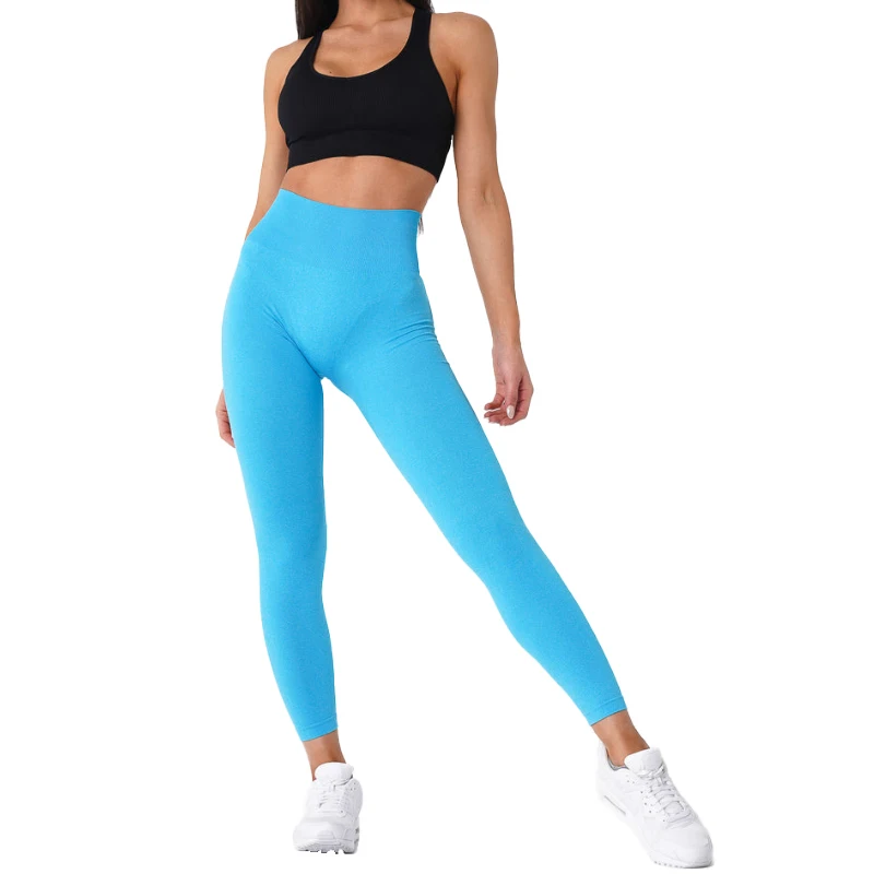 Nvgtn Seamless Leggings Spandex Shorts Woman Fitness Elastic Breathable  Hip-lifting Leisure Sports Lycra SpandexTights