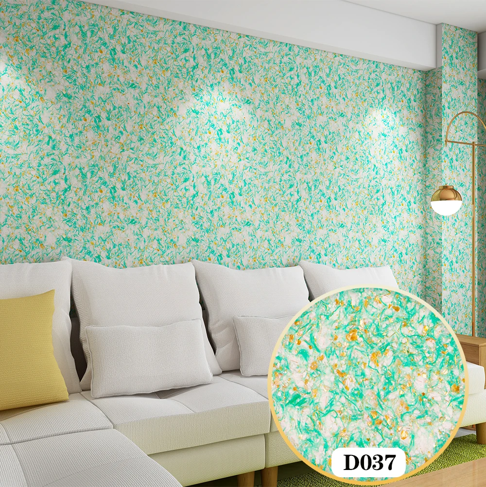 D037 Silk Plaster Liquid Wallpaper Wall Grace Coating Covering Paper