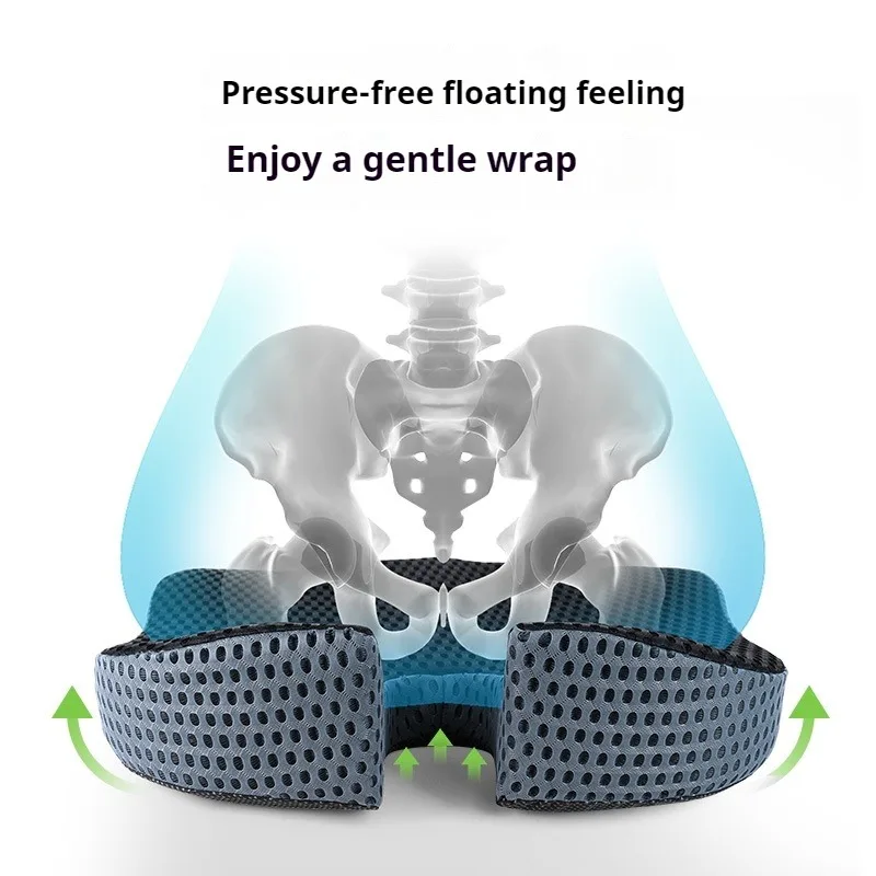 Car Main Driver Seat Booster Seat Cushion Memory Foam Cushion Relief Chair Suitable All-season Booster Universal Comfort Seat 4