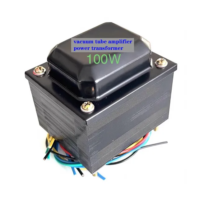 真空管パワーアンプ,トランス,100w,0-220v,出力: 0-250v,230ma, 0-6.3v 