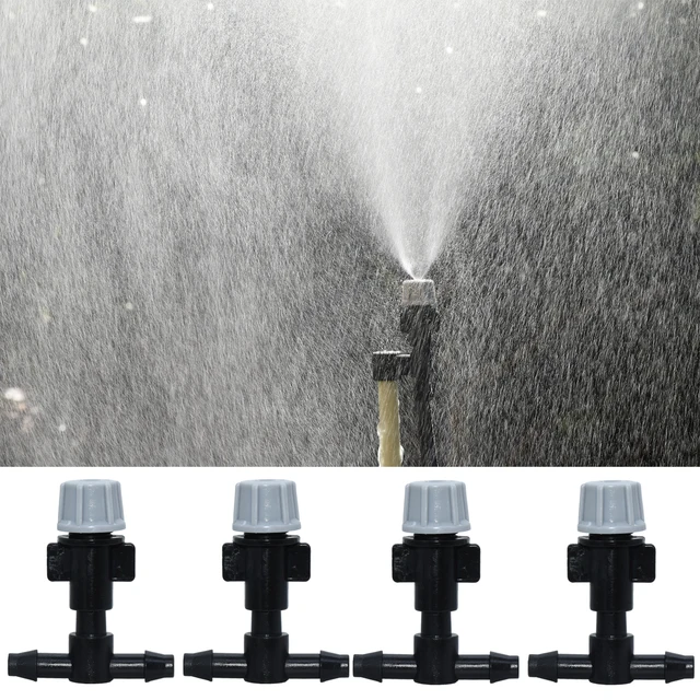 Kesla 20Db Mikrocsepp -Öntözés Maging Fúvóka -Kibocsátó Porlasztó Permetező És 4/7 Mm Szögesdrót 6 -Es Póló -Csatlakozó Sprinkler Üvegház - Image 3