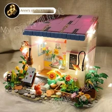 

House Building Blocks Technica City Toys For Children Construction Block With Light Children's Toys Constructor Child Toy Bricks