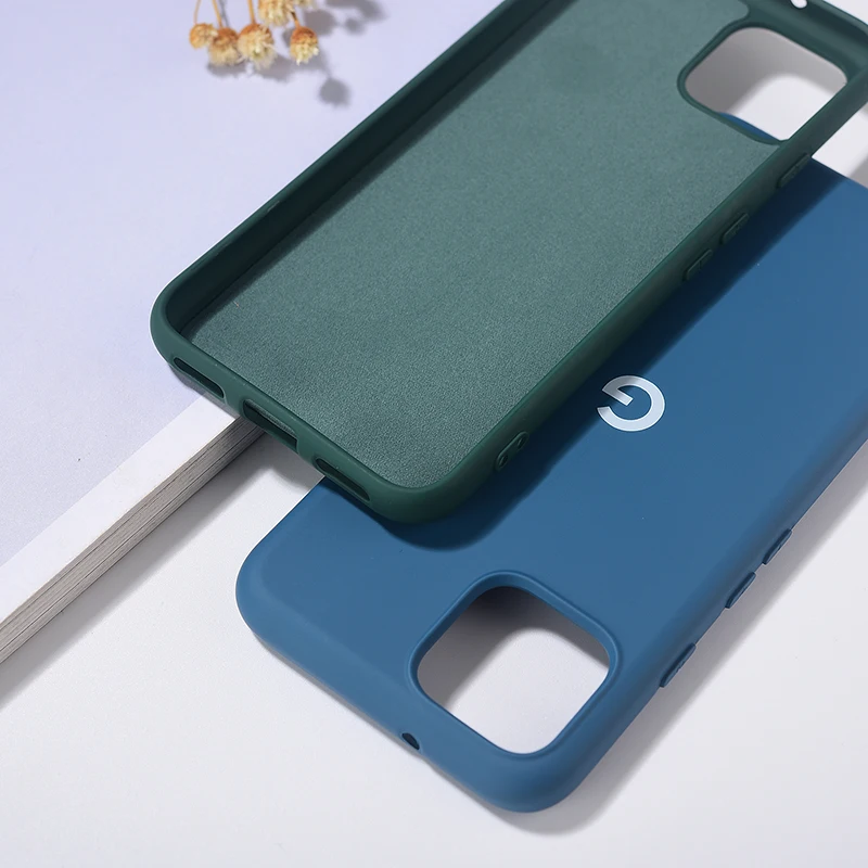 Luxury Liquid Silicone Shockproof Phone Case - Premium Full Protection TPU Back Cover