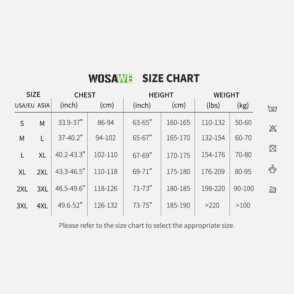 WOSAWE 풀 리플렉티브 모터사이클 재킷 야간 발광 재킷 MTB 바이크 윈드브레이커 여행 스포츠 하이킹 의류