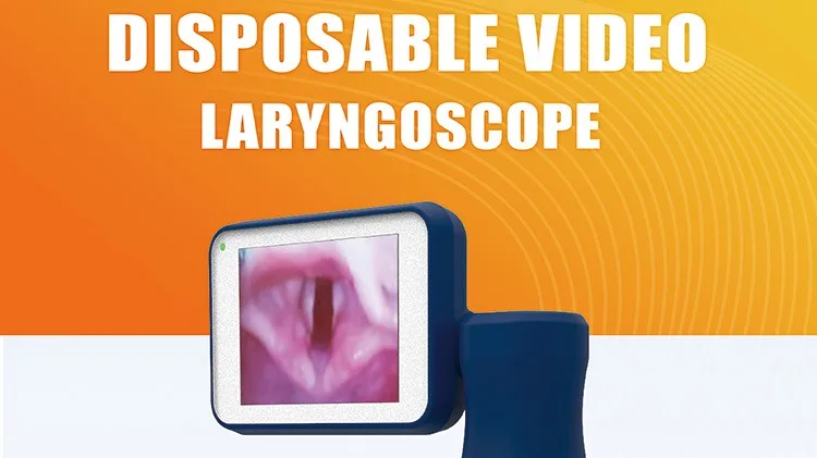 

BESDATA portable disposable videolaryngoscope disposable video laringoscopio set with 4 blades