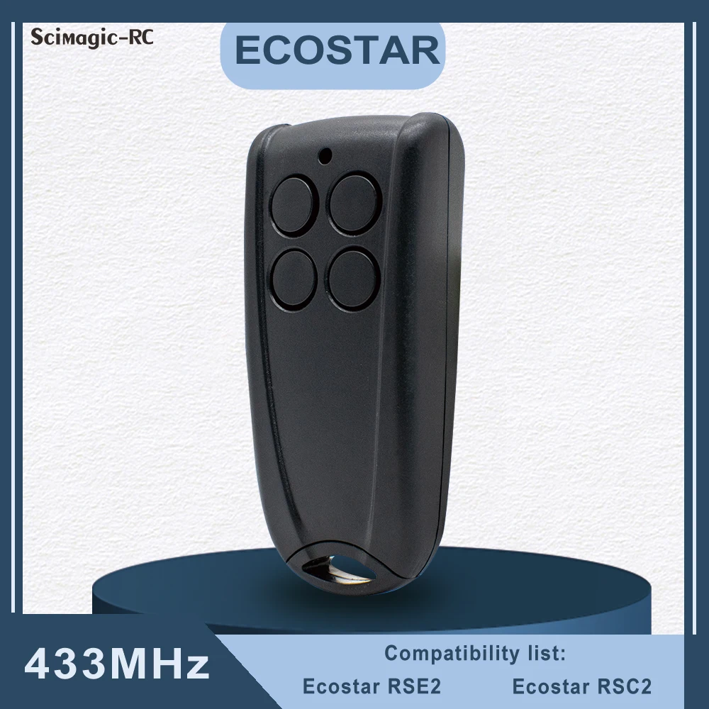 

HORMANN ECOSTAR RSC2 Remote Control RSE2 Compatible 433.92Mhz Hand Transmitter Rolling Code 433 MHz Garage Door Opener