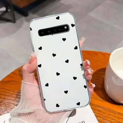 Romantic Rose Pattern Transparent TPU Silicone Anti - Slip Bumper Phone Cover - Samsung S10e (U771)