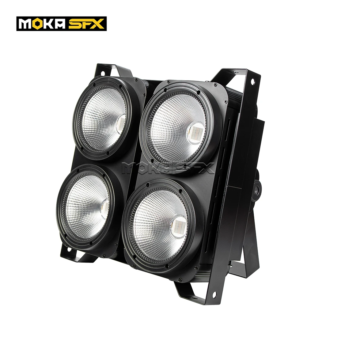 

MOKA SFX 4 Eyes 100w Audience Blinder Led COB Par Light Combination Stage LED Light Cold Warm White 2IN1 DMX Par Light