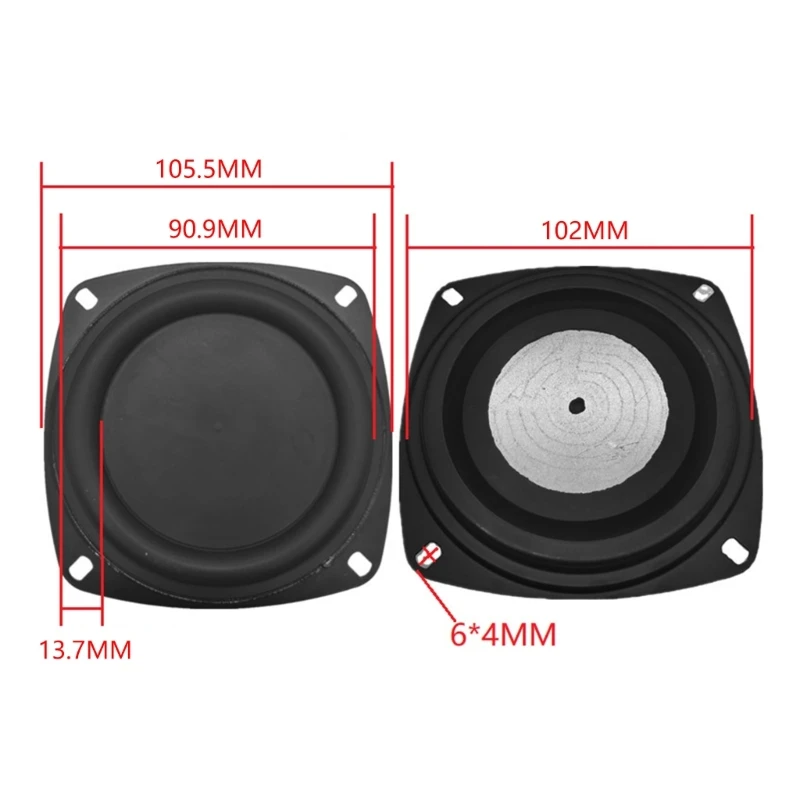 Universal Passive Woofer Radiator for Low Frequency Audio Enhancement