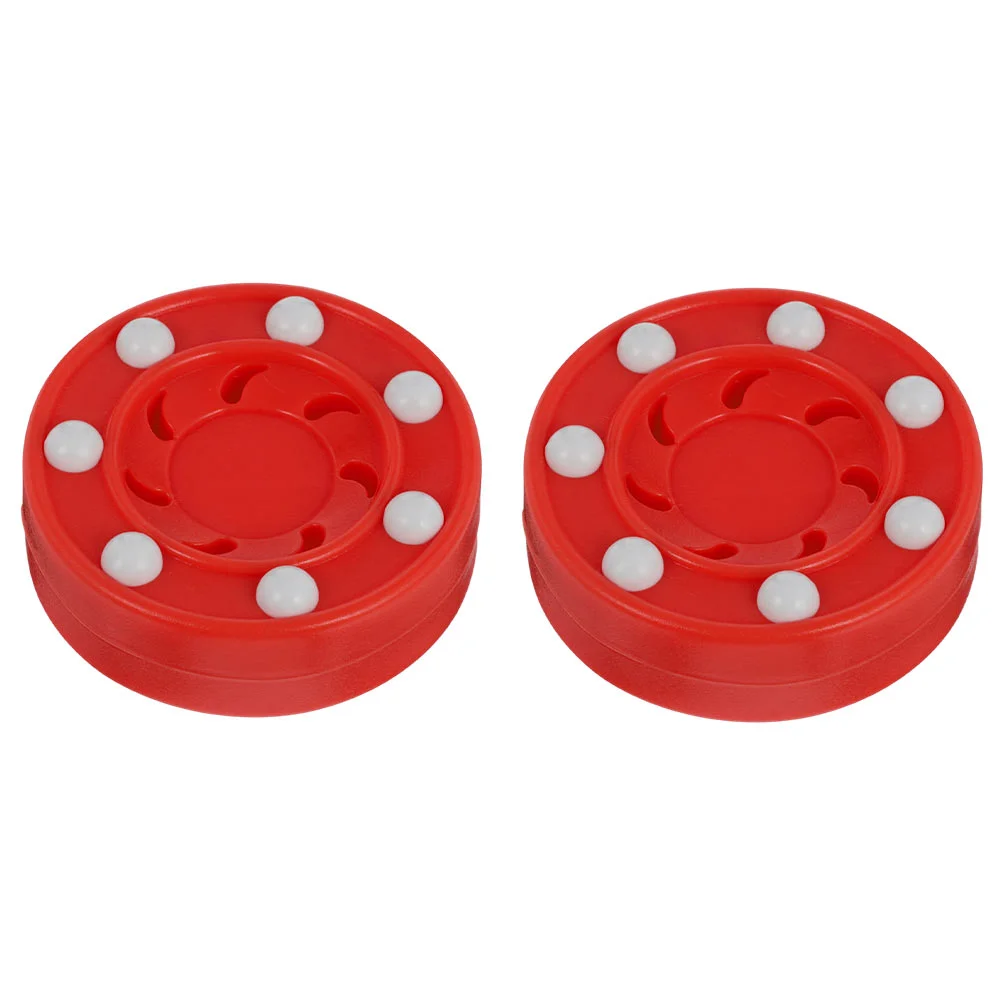 

2 Pcs Outdoor Accessories Training Supplies Indoor Professional Hockey Puck Game Tools Child