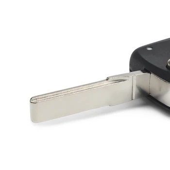 Chiave telecomando per Volkswagen Golf Jetta Passat Beetle Polo bora - KEYYOU di Ricambio 3 Bottoni Pieghevole A Distanza di Vibrazione di Borsette Fob Cassa Chiave